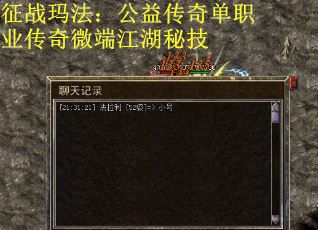 征战玛法：公益传奇单职业传奇微端江湖秘技