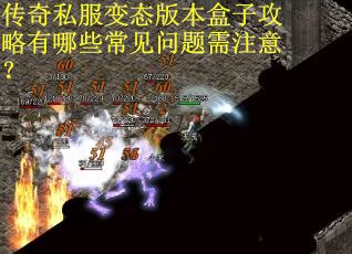 传奇私服变态版本盒子攻略有哪些常见问题需注意？