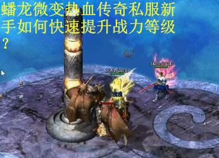 蟠龙微变热血传奇私服新手如何快速提升战力等级?