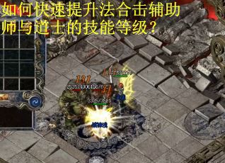 如何快速提升法合击辅助师与道士的技能等级？