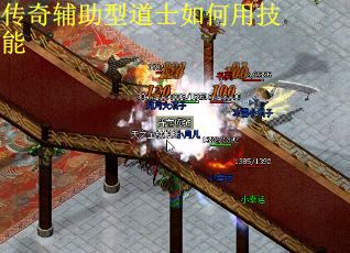 传奇辅助型道士如何用技能