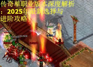 传奇单职业版本深度解析：2025年最新选择与进阶攻略