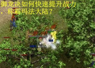 御龙决如何快速提升战力，称霸玛法大陆？