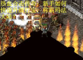 热血合击传奇：新手如何快速升级打宝，称霸玛法大陆？