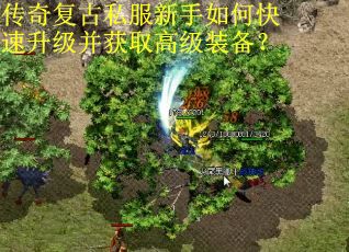 传奇复古私服新手如何快速升级并获取高级装备？