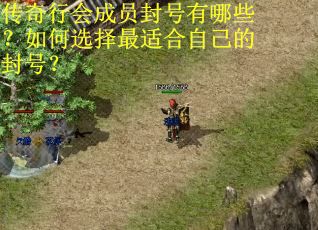 传奇行会成员封号有哪些？如何选择最适合自己的封号？